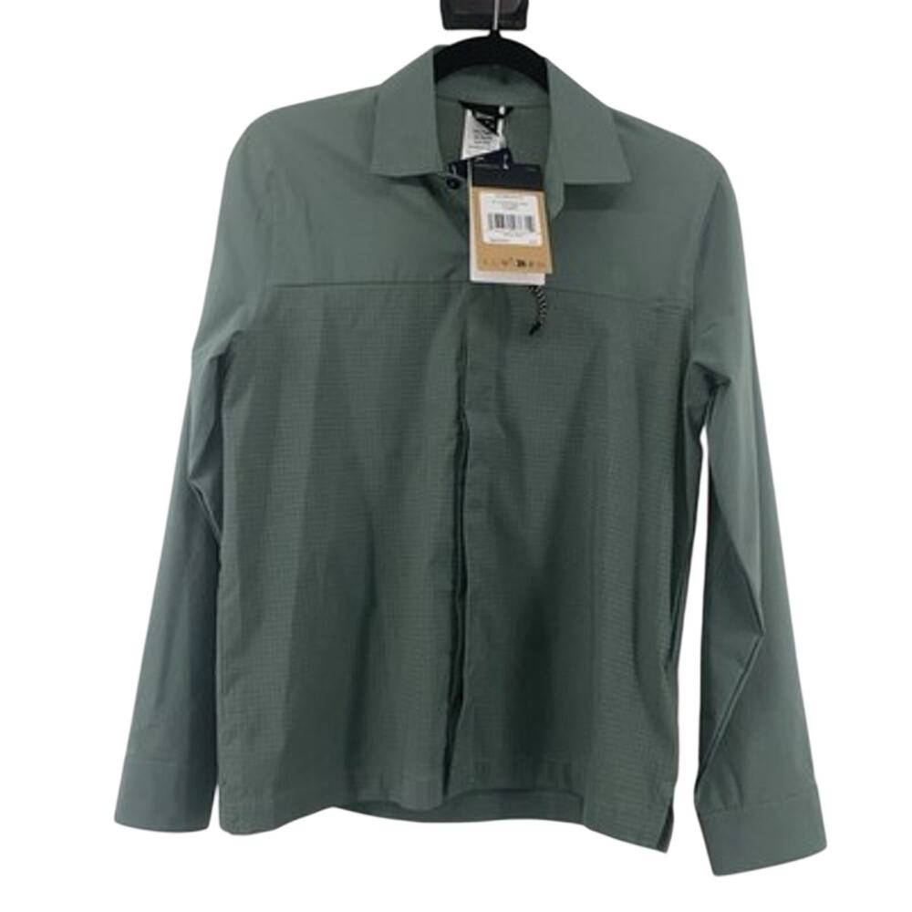 The North Face LightRANGE women’s Small Black Long Sleeve Button-Up Shirt
